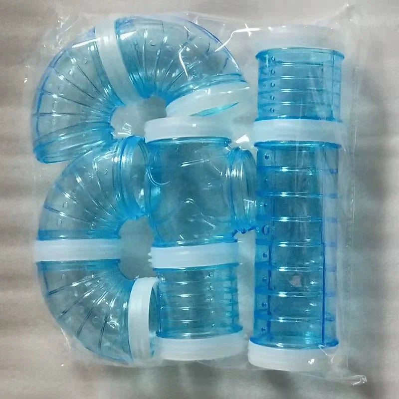 Système de tubes modulables pour hamsters dorés – salle de bain extérieure incluse