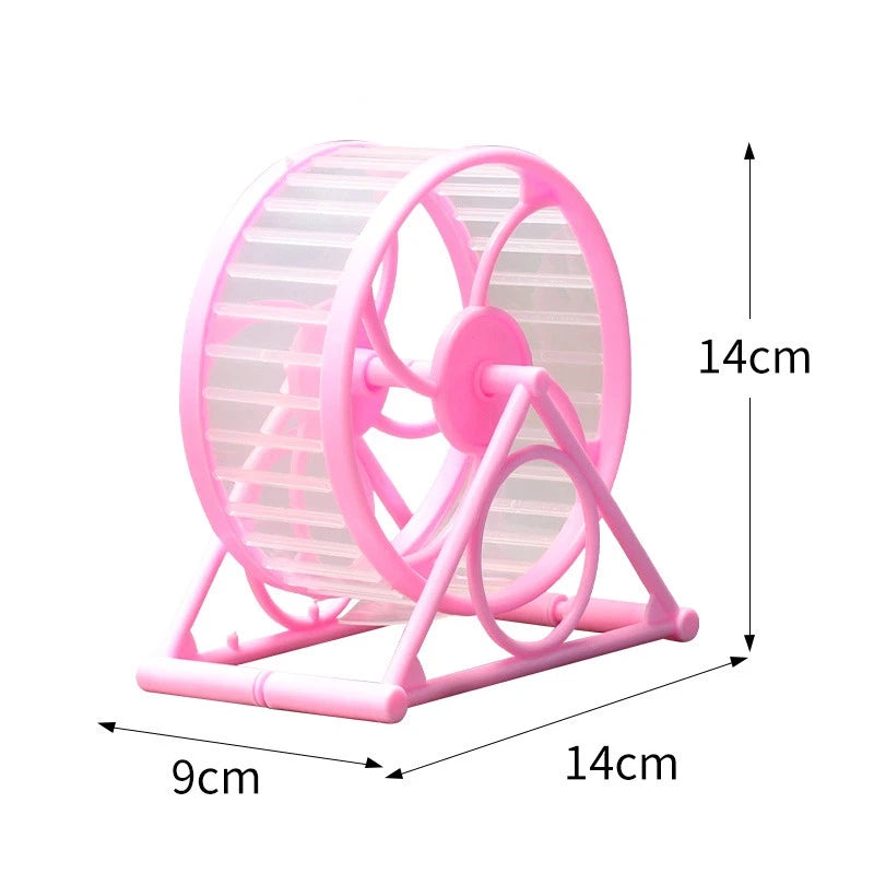 Roue de sport ultra-silencieuse pour hamsters – anti-blocage et fluide