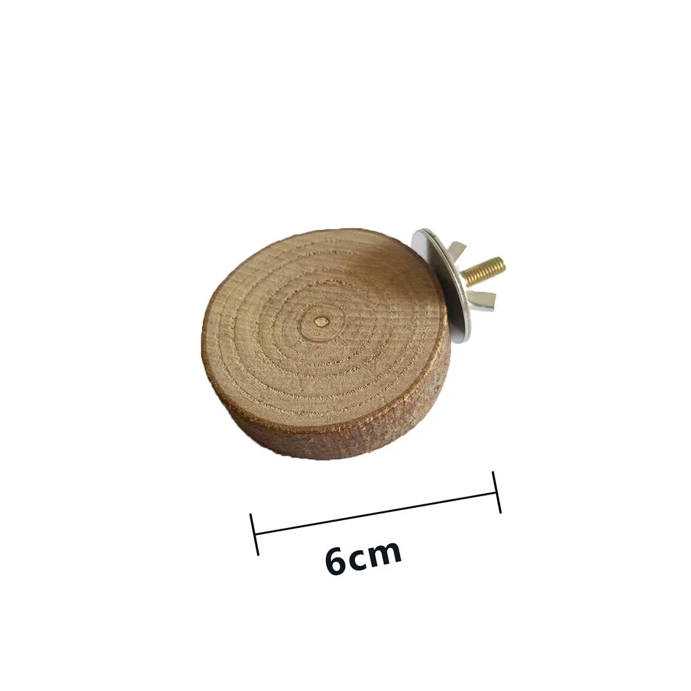 Set de jouets en bois naturel pour hamsters, lapins, oiseaux et cochons d'Inde – 11 variantes