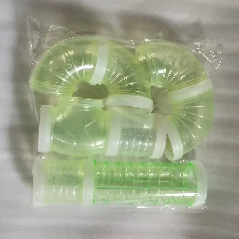 Système de tubes modulables pour hamsters dorés – salle de bain extérieure incluse