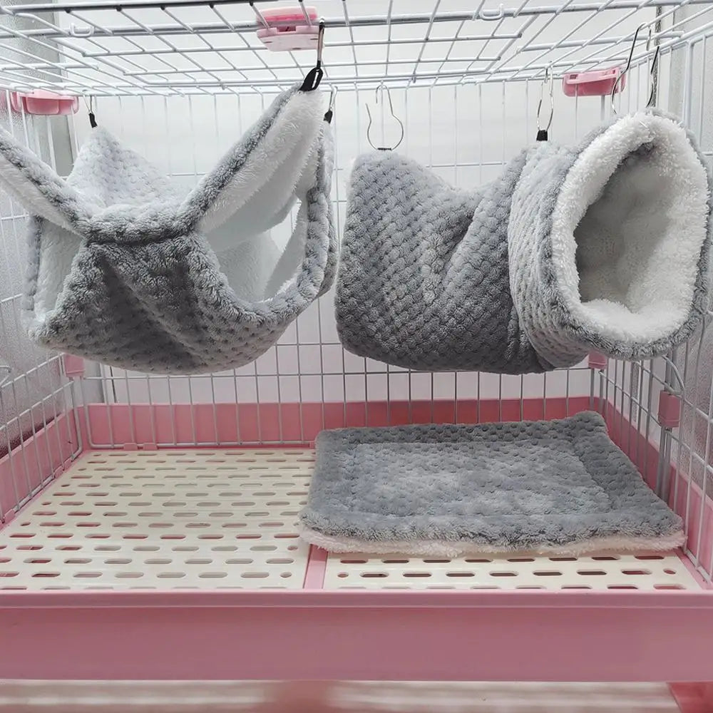 Accessoire cage multifonction pour hamsters, cochons d'Inde, rats et furets