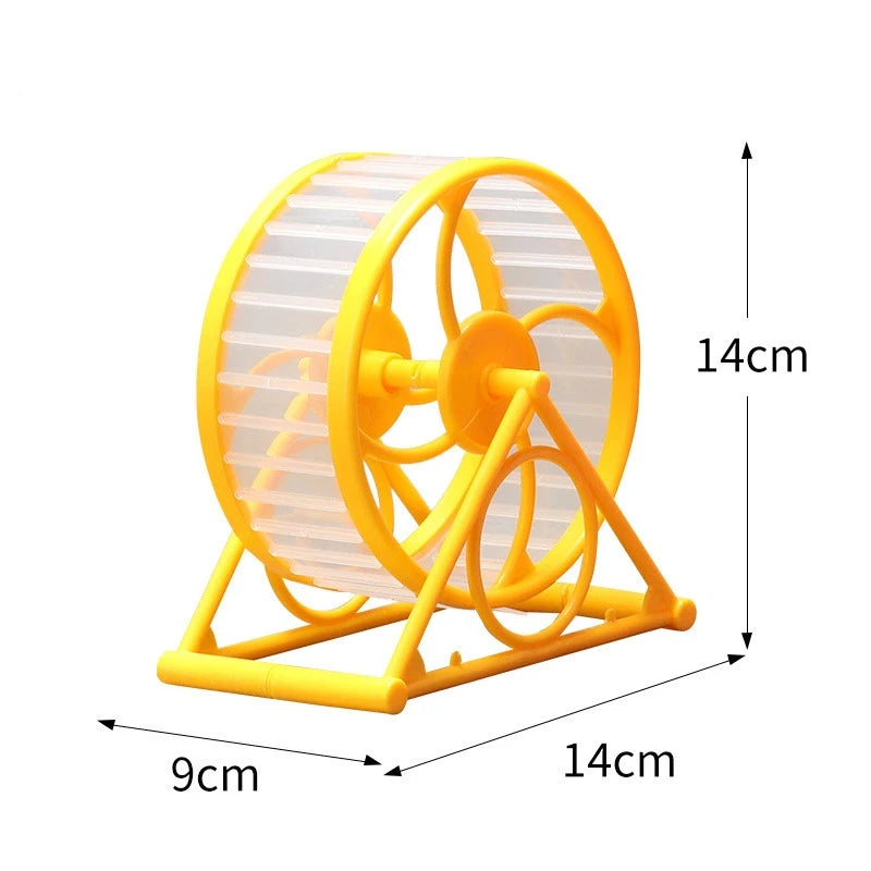 Roue de sport ultra-silencieuse pour hamsters – anti-blocage et fluide