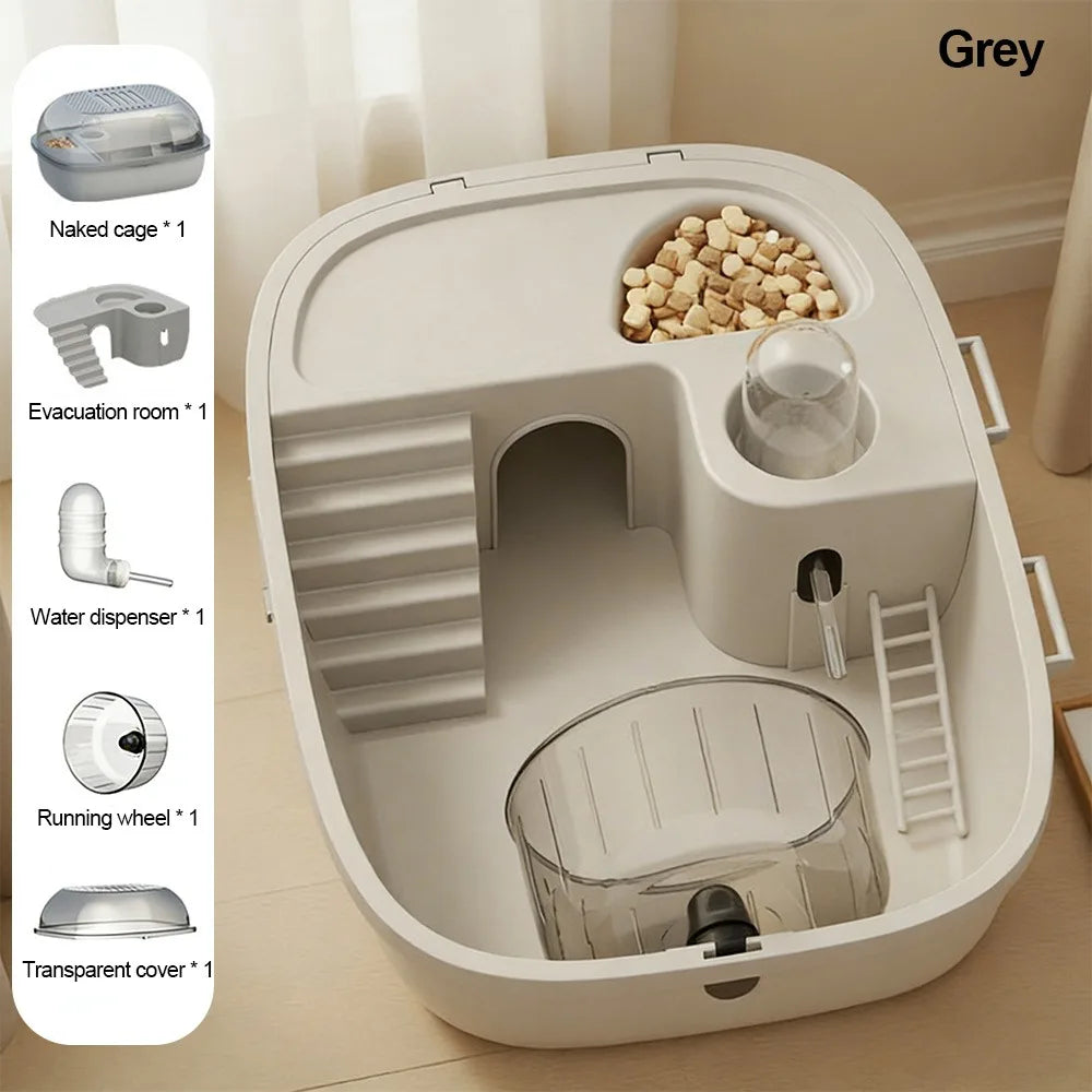 Grande Cage Hamster Ventilée Respirante