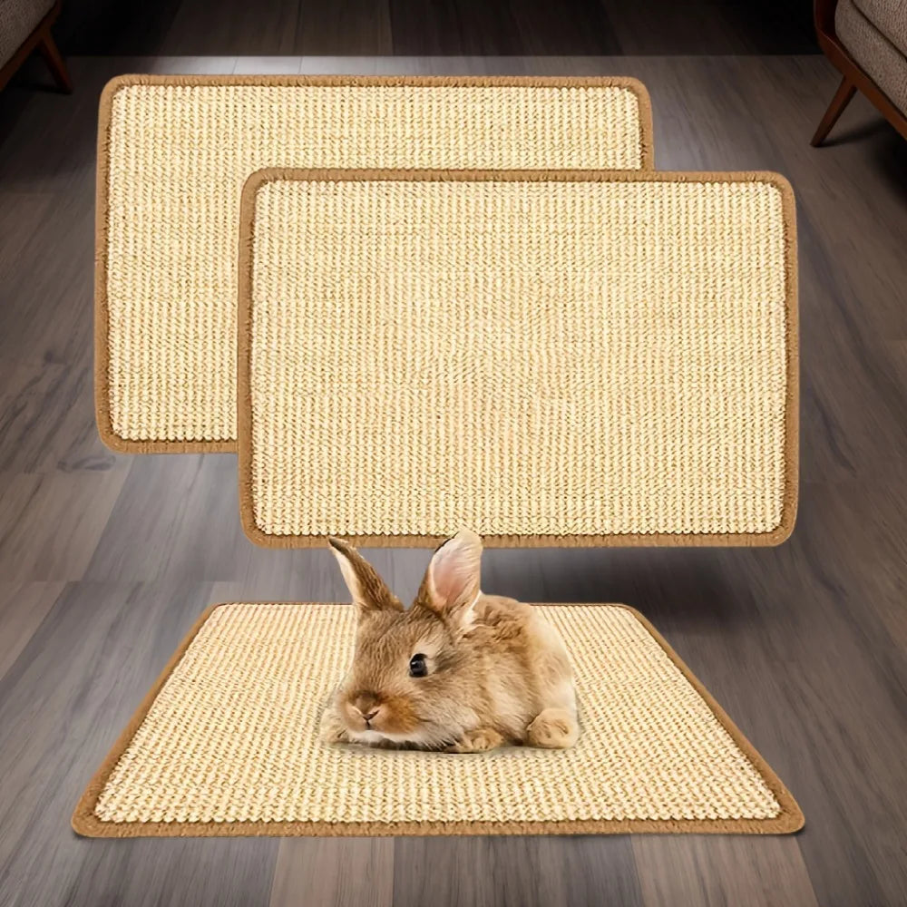 Tapis Anti-Dérapant à Mâcher pour Lapin – Soin des Dents & Confort en Cage