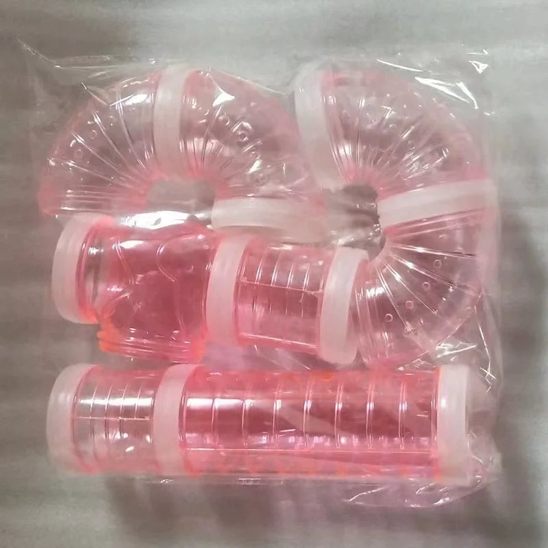 Système de tubes modulables pour hamsters dorés – salle de bain extérieure incluse