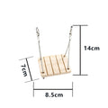 Set de jouets en bois naturel pour hamsters, lapins, oiseaux et cochons d'Inde – 11 variantes