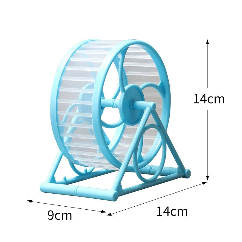 Roue de sport ultra-silencieuse pour hamsters – anti-blocage et fluide