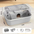 Cage Hamster Anti-Morsure avec Couvercle Ouvrant