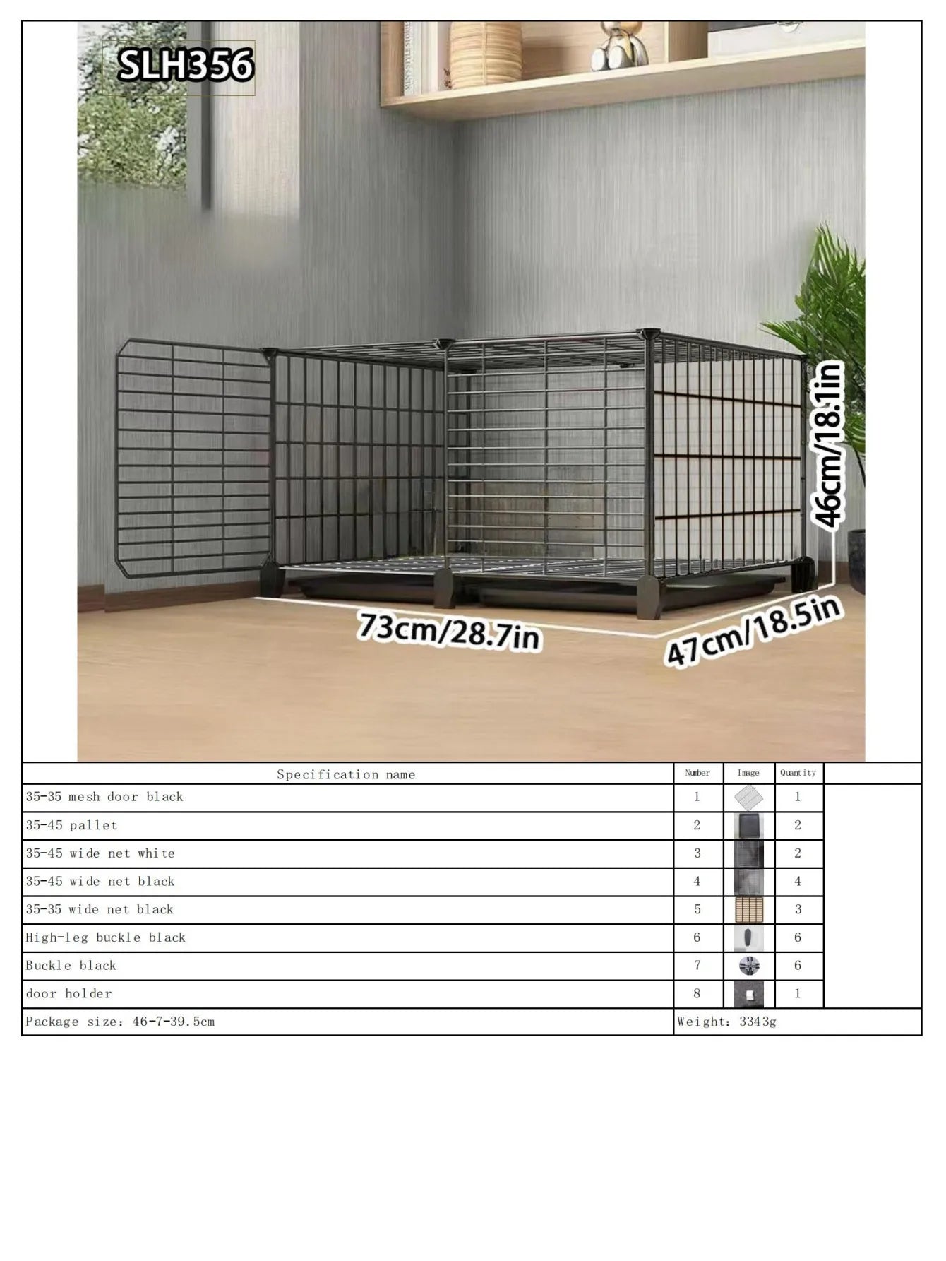 Grande Cage Lapin Intérieure