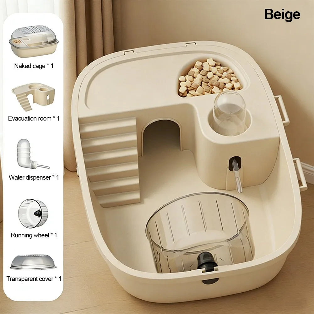 Grande Cage Hamster Ventilée Respirante