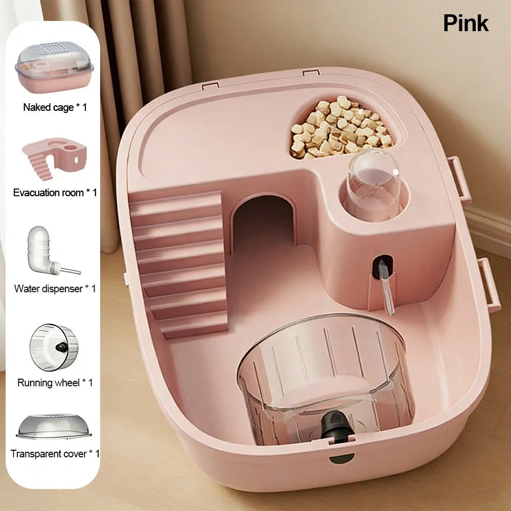 Grande Cage Hamster Ventilée Respirante