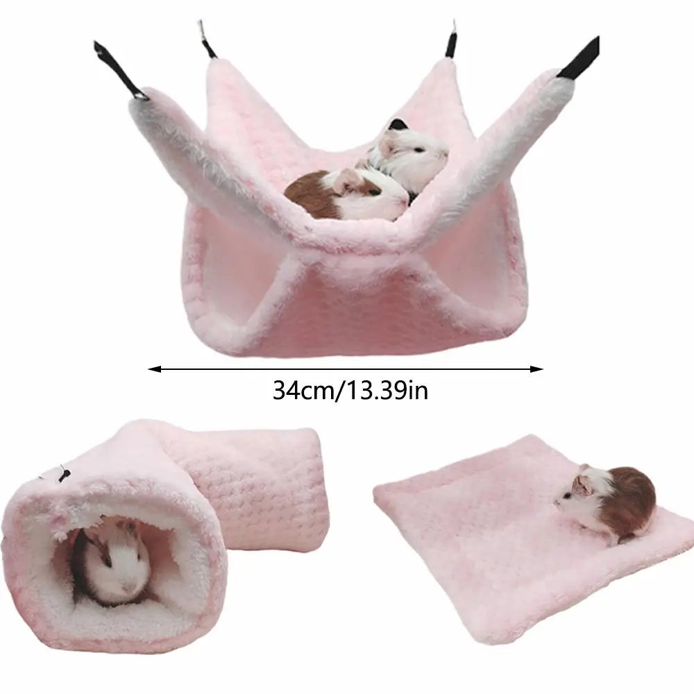Accessoire cage multifonction pour hamsters, cochons d'Inde, rats et furets