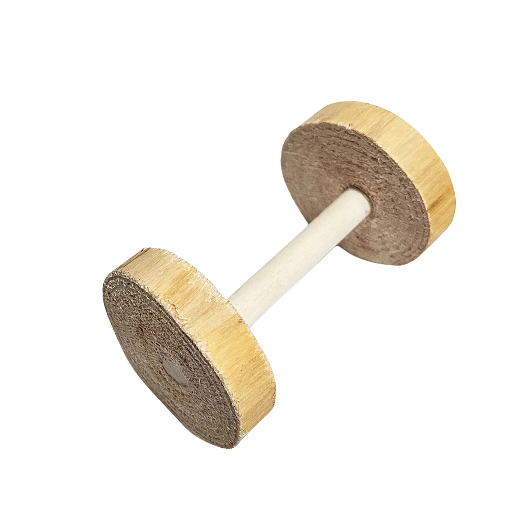 Set de jouets en bois naturel pour hamsters, lapins, oiseaux et cochons d'Inde – 11 variantes