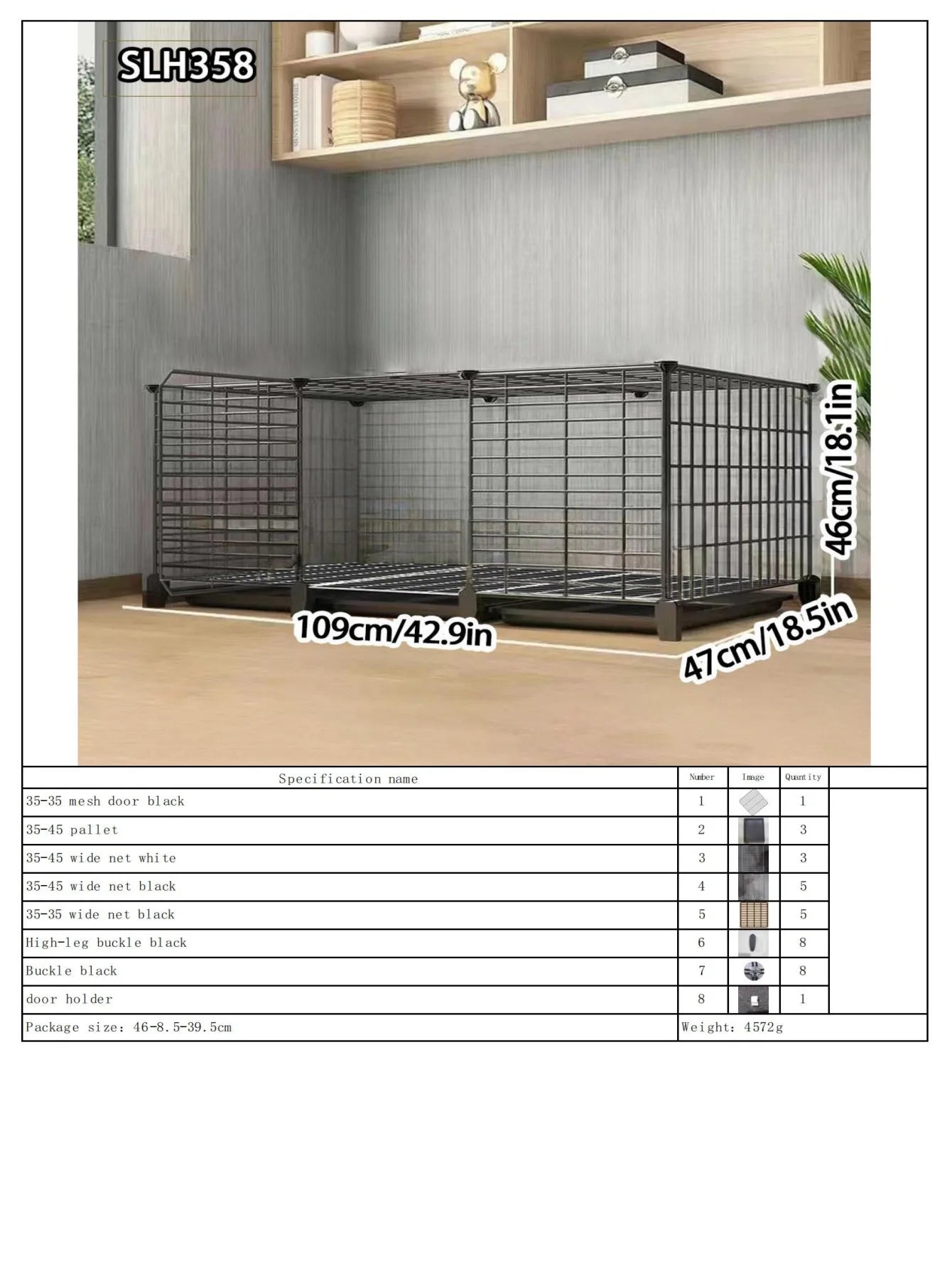 Grande Cage Lapin Intérieure