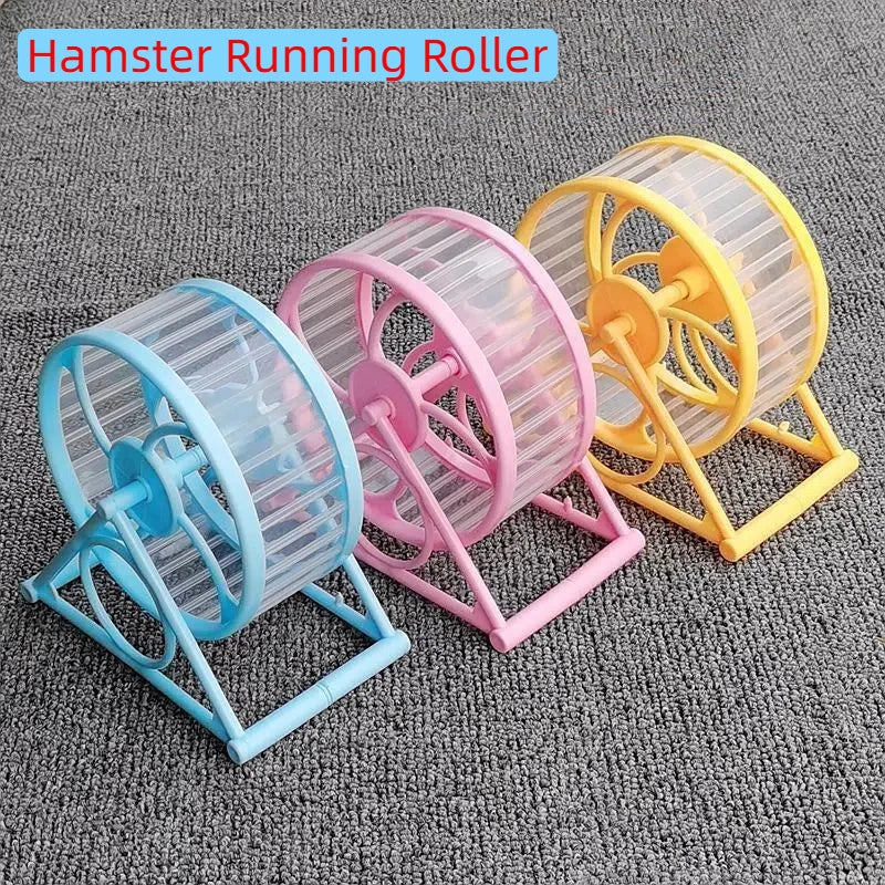 Roue de sport ultra-silencieuse pour hamsters – anti-blocage et fluide