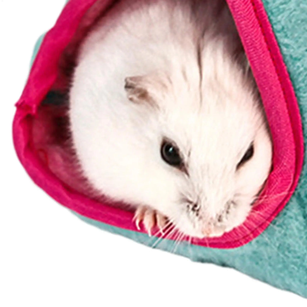 Nid Suspendu Chaud pour Hamster – Maison Résistante aux Griffures & Hamac Cosy
